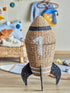 Bloomingville Cosmina Basket with Lid Seagrass Nature